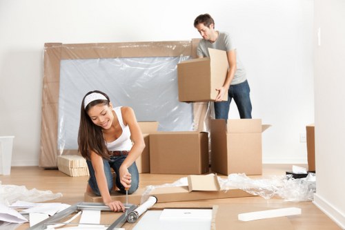 Local house removals team planning a move in Paddington