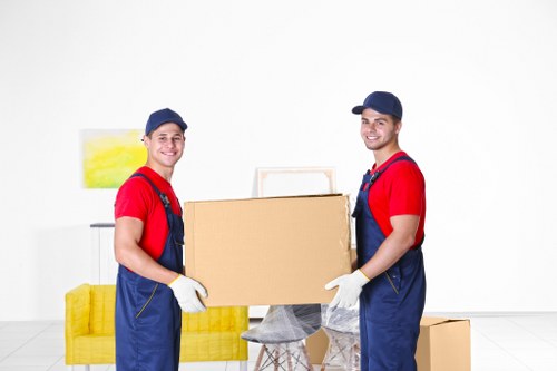 Moving furniture and boxes from a Paddington student flat