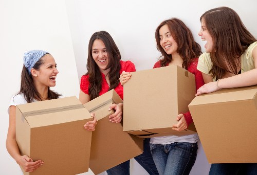 Local team collecting office furniture near Paddington