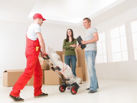 Packing and preparation for a Paddington man and van move